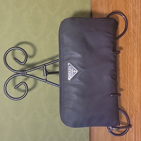 Prada Handbags - Prada Nylon Zip Around Wallet